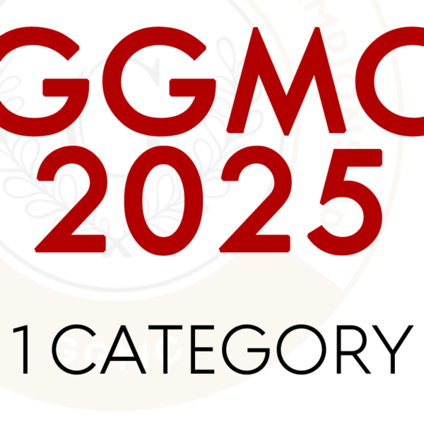 Registration GGMC 2025 | 1 Category